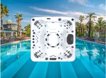Load image into Gallery viewer, ANTALYA Hot tub - 32A Social home spa with 7 seats | Relax From Home Hot Tubs