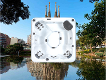 Load image into Gallery viewer, BARCELONA Hot tub - 13A Social Home Spa with 7 seats | RFH Hot Tubs