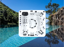 Load image into Gallery viewer, MADEIRA Hot tub - 32A Home spa with lounger | Relax From Home Hot Tubs