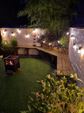 Load image into Gallery viewer, FESTOON LIGHTS - Black cable, warm white bulbs