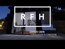 Load and play video in Gallery viewer, RFH Garden Cabin consultation to completion video
